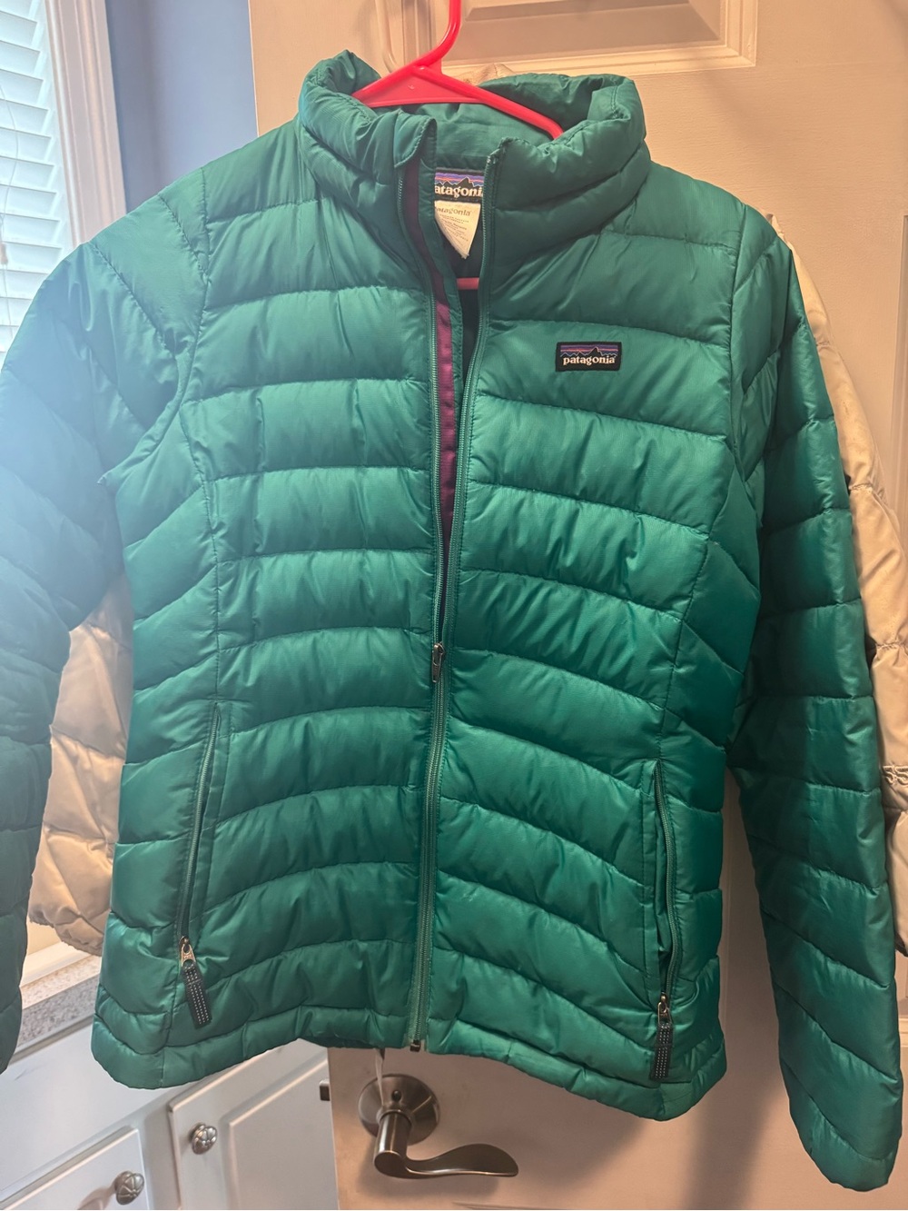 Patagonia Teal/Deep Teal Puffer Jacket